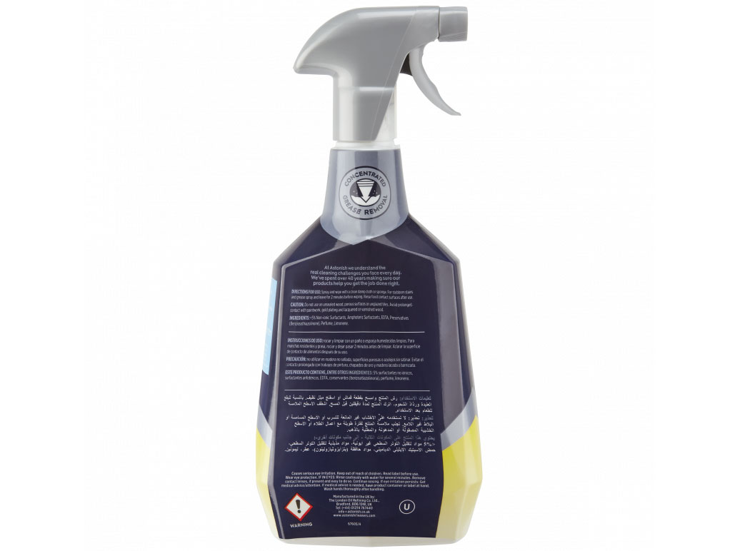 Nước lau bếp chanh tươi Astonish C6760 (750ml)