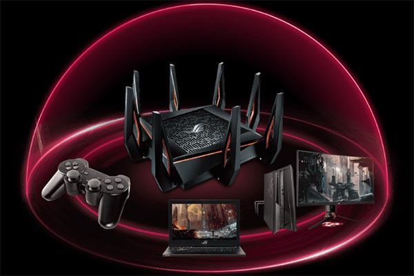 Bộ phát Wifi 6 Asus ROG Rapture GT-AX11000 Chuẩn AX11000