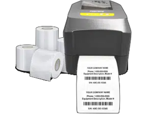 Máy in tem nhãn 2 in 1 Vlabel VLP1 BW