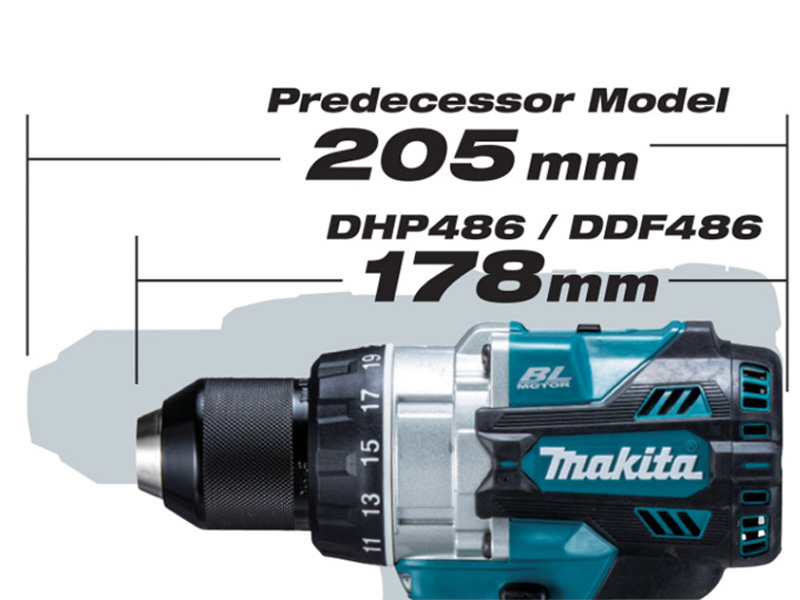 Máy khoan động lực dùng pin 18V Makita DHP486Z (Chưa pin, sạc)