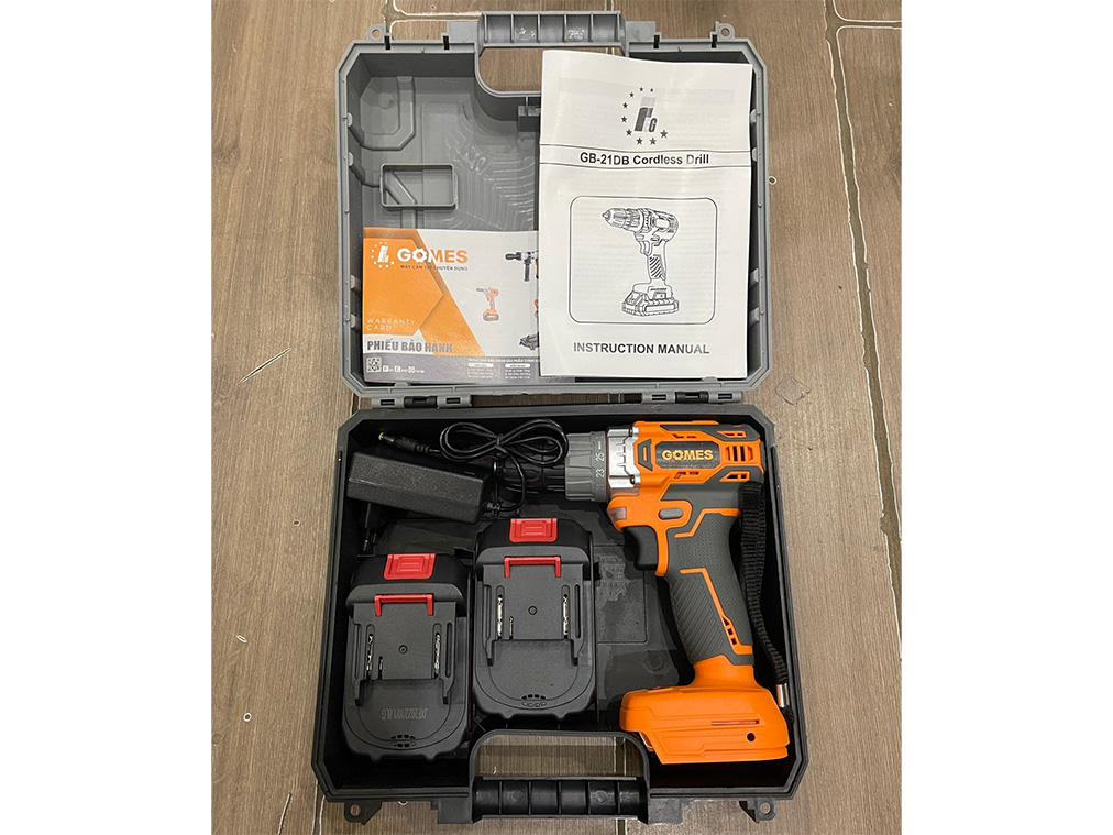 Máy bắt vít chạy pin Gomes BM21-D1045 (GB-21DB)