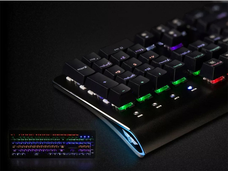 Bàn phím quang cơ Newmen Esport GM390 RGB IP57