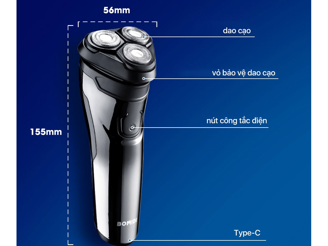 Máy cạo râu đa năng Bomidi M3