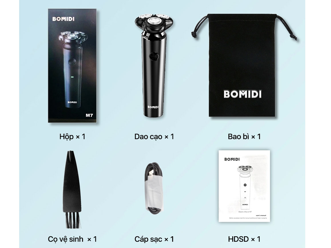 Máy cạo râu Bomidi M7