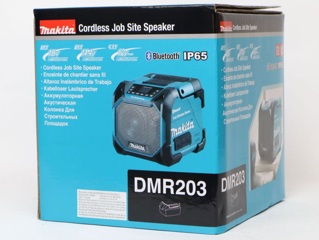 Loa dùng pin và điện Makita DMR203 (18V/14.4V/12V MAX/AC)