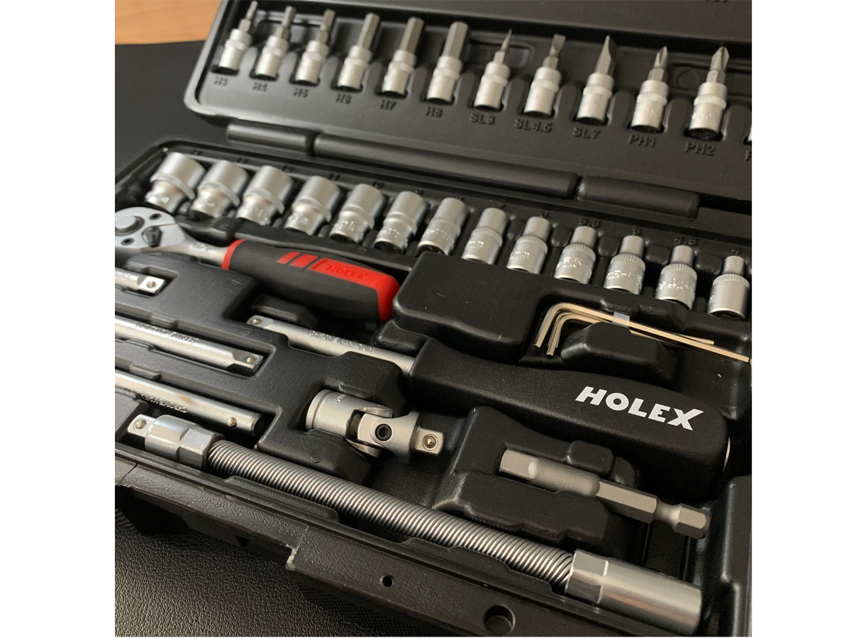 Bộ dụng cụ sửa chữa đa năng Holex 630002 (46 chi tiết)