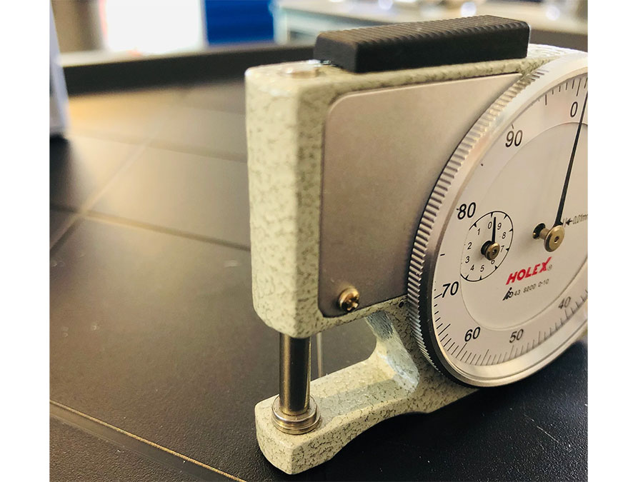 Thước đo độ dày đồng hồ Holex 438200 (0 - 10 mm)