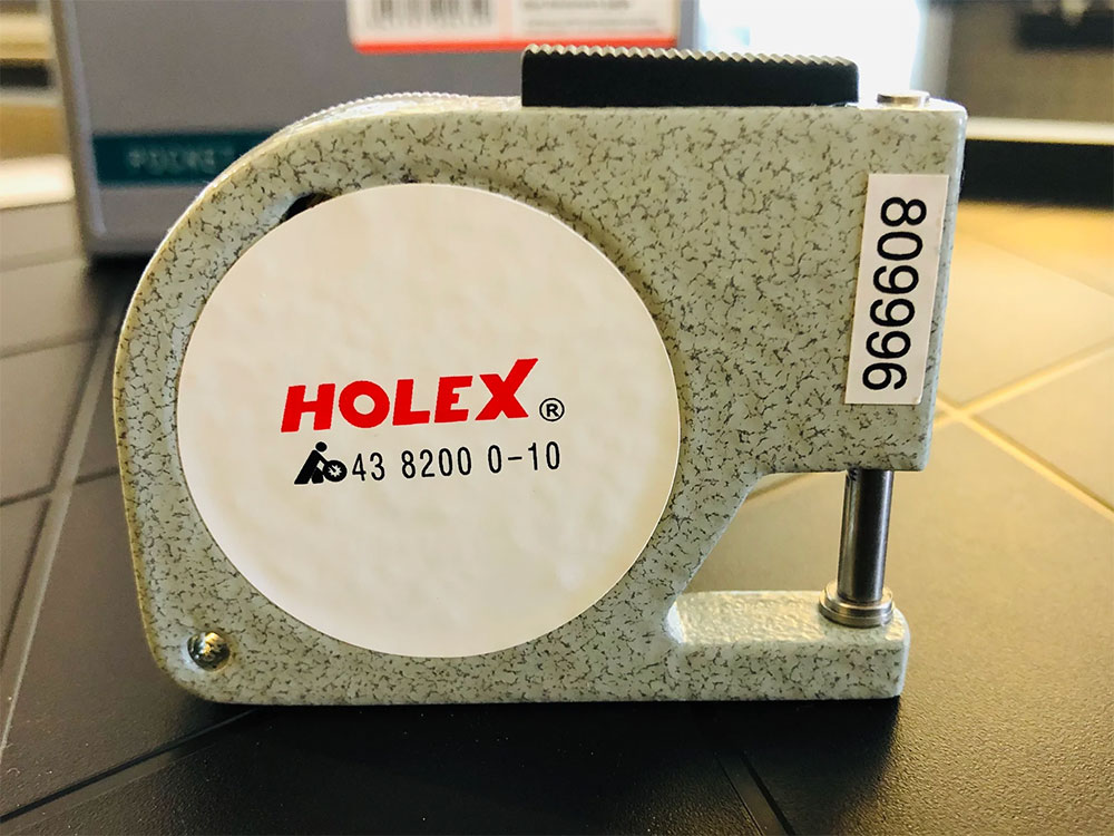 Thước đo độ dày đồng hồ Holex 438200 (0 - 10 mm)