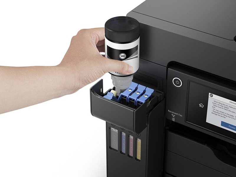 Máy in phun màu đa chức năng A3 Epson Ecotank L15150