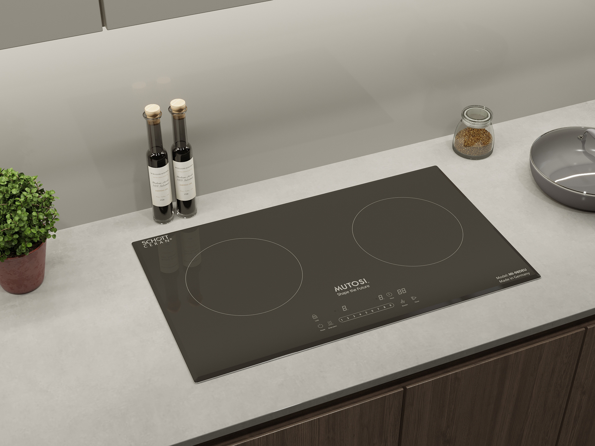 Bếp từ đôi Mutosi MI-98DEU