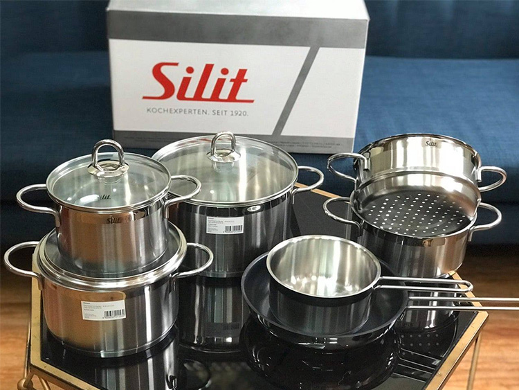 Bộ nồi Silit Diamant 7 món