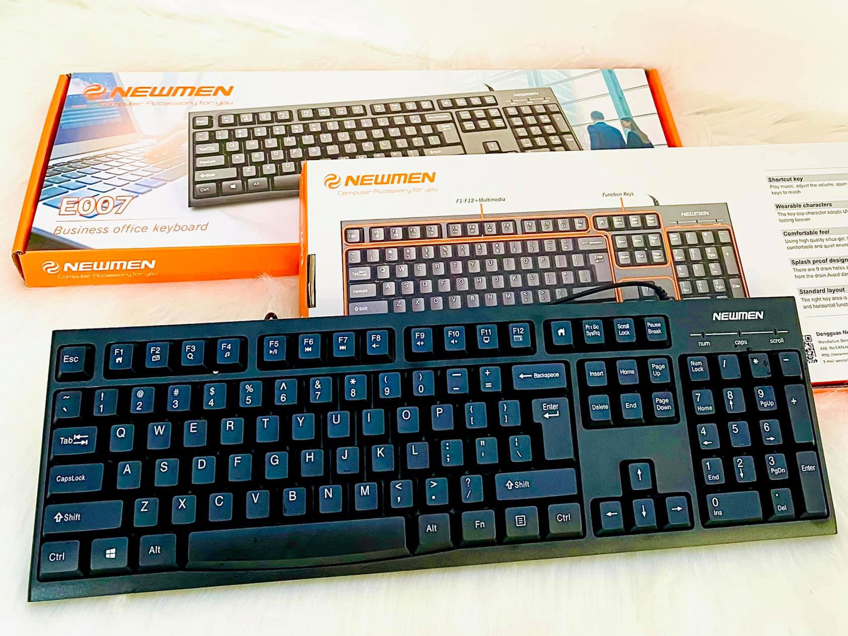Bàn phím văn phòng Newmen E007