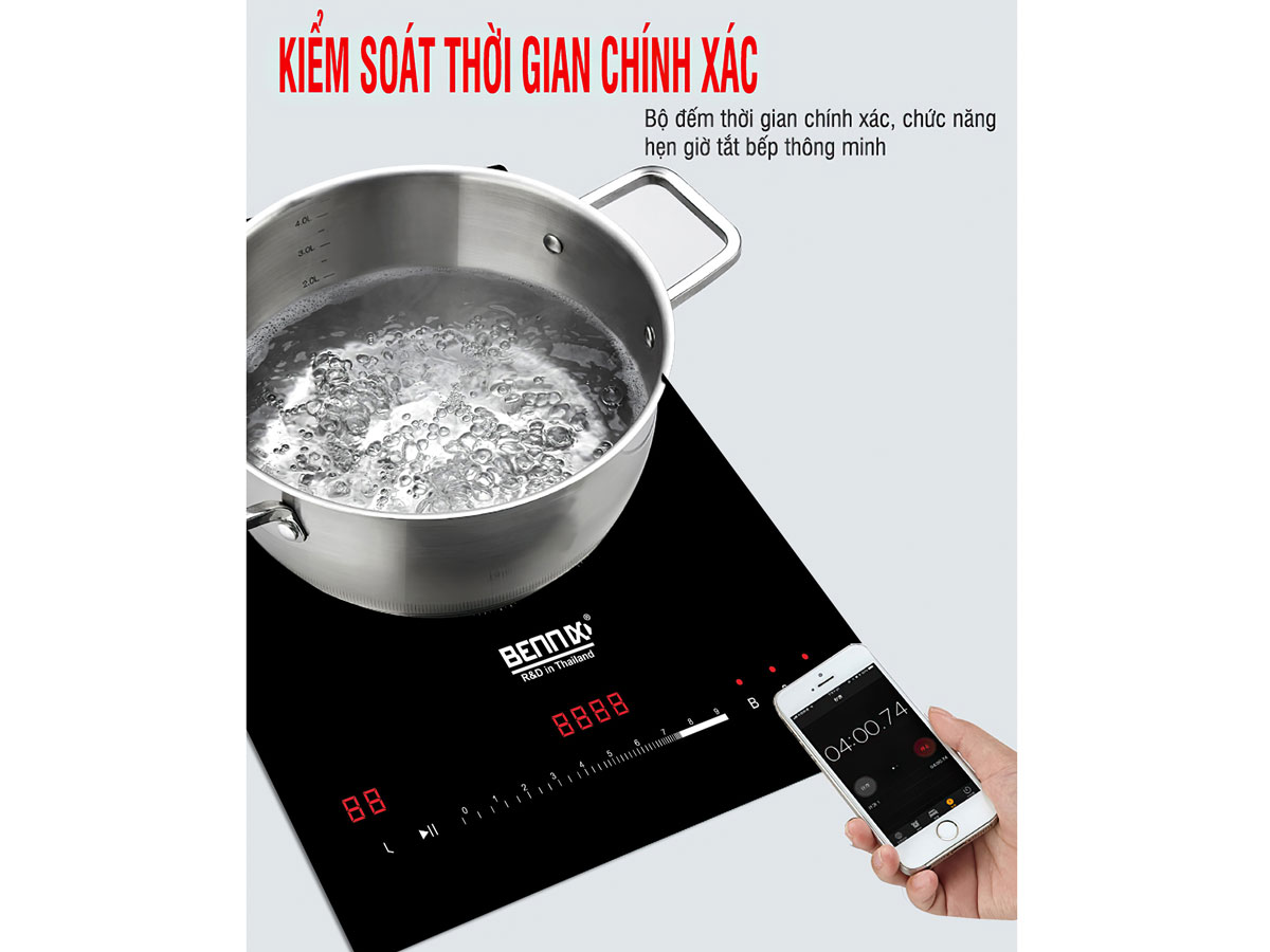 Bếp điện từ đơn Bennix BN-188IH (2.000W)