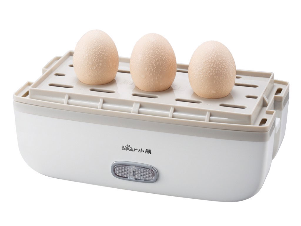 Hộp cơm điện cầm tay mini đa năng Bear DFH-B10J2