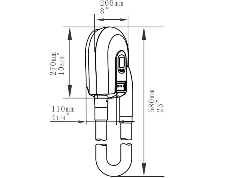 Máy sấy toàn thân Xinda GDC150-15