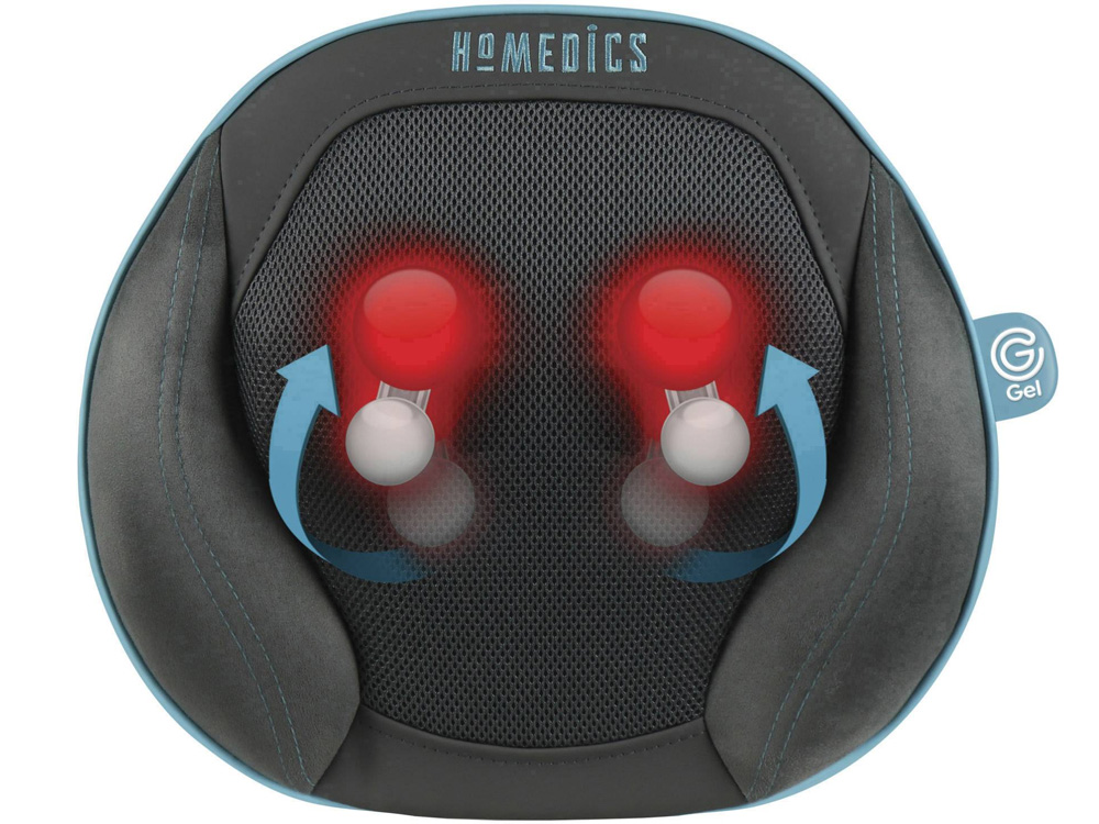 Gối massage công nghệ Shiatsu GEL 3D HoMedics GSP-500H-GB