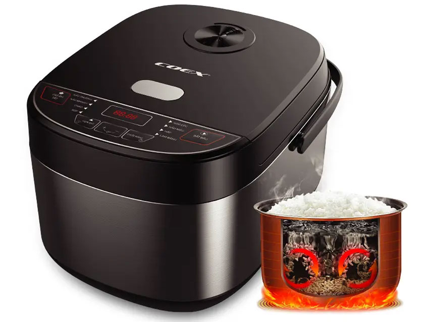 Nồi cơm điện tử Coex CR-3458B 1.8 lít