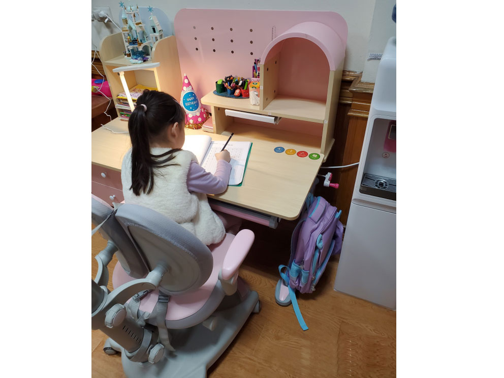 Bàn học thông minh chống gù chống cận Dolphin Dol-5 (120 x 60 cm)