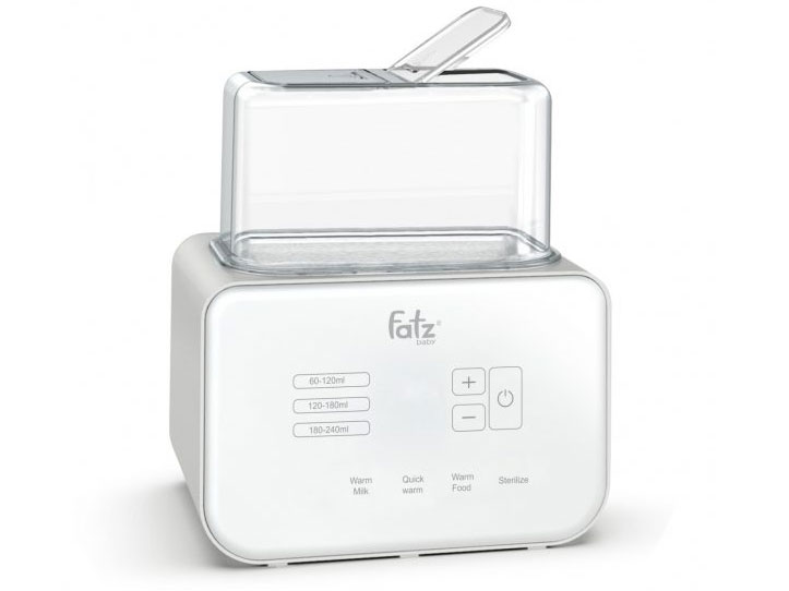 Máy hâm sữa tiệt trùng điện tử 2 bình Duo 5 Fatzbaby FB3203TN