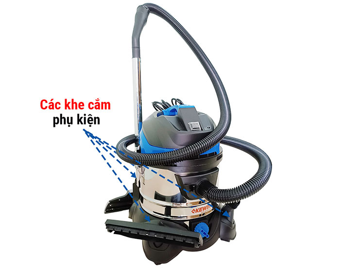 Máy hút bụi và giặt thảm Kewin KN151S - 5 chức năng