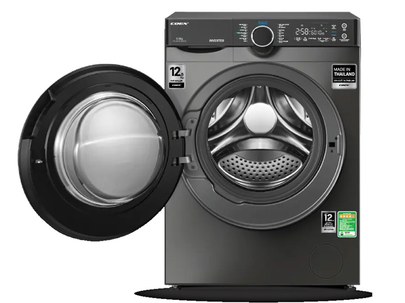Máy giặt lồng ngang Coex Inverter 12.5kg FW-12CW1408IGB