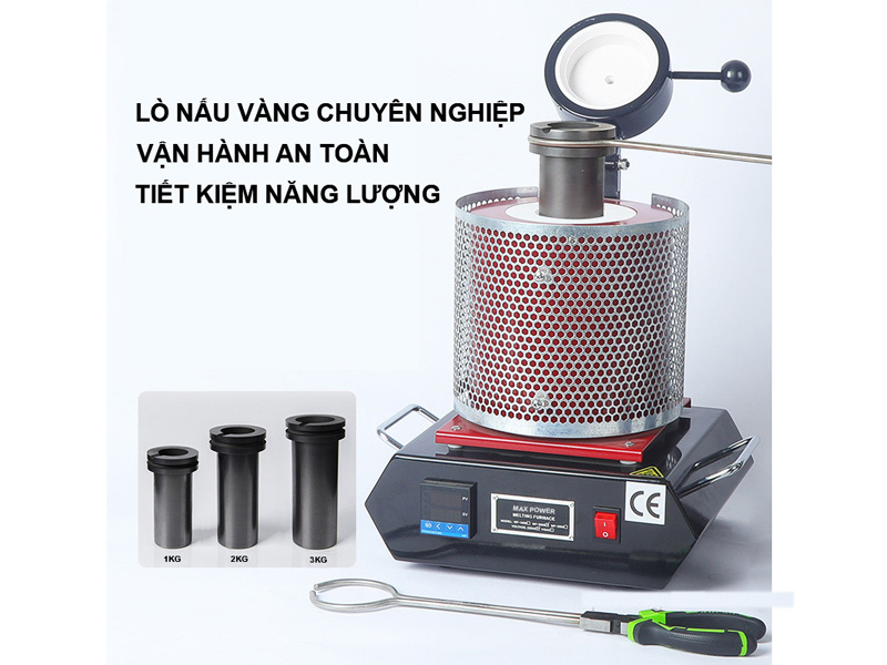 Lò nấu vàng kỹ thuật số MaxPower MF03
