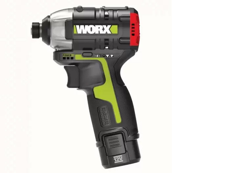 Máy vặn vít động lực Worx Green dùng pin Li-ion 12V WU132-21 (2 pin 2Ah 1 sạc 1.5Ah)