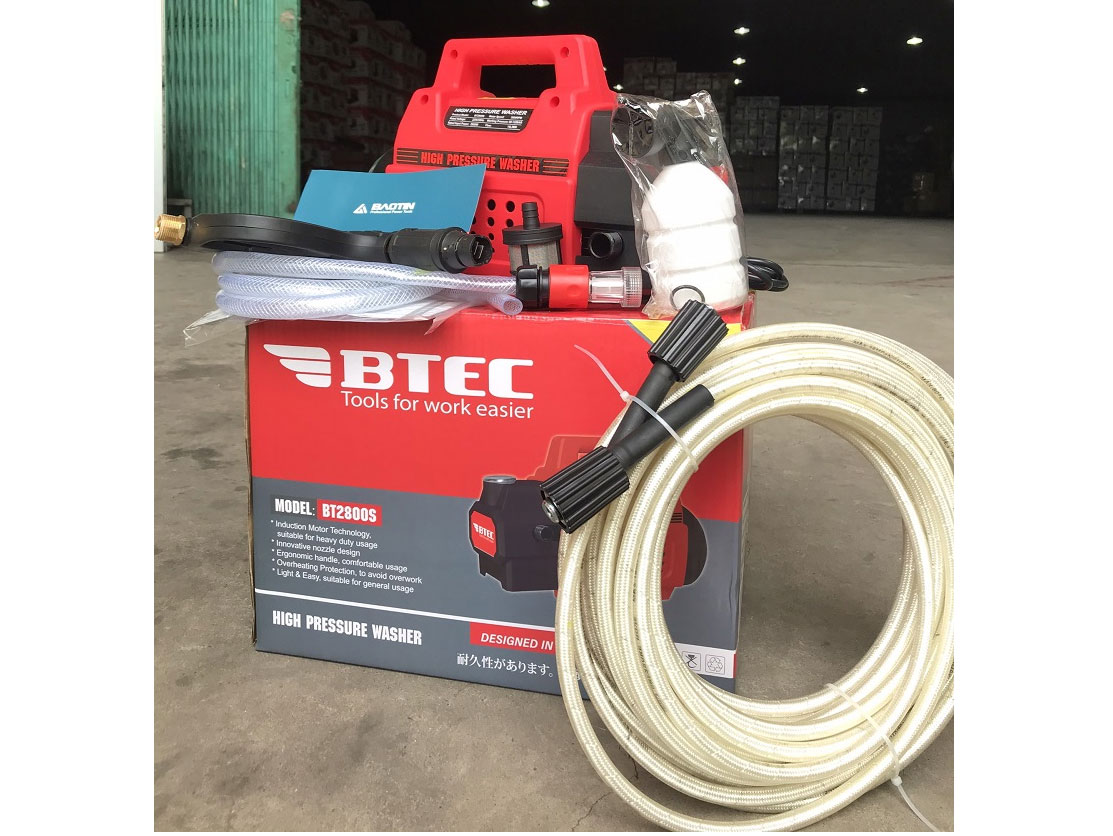 Máy rửa xe áp lực cao BTEC BT2800S