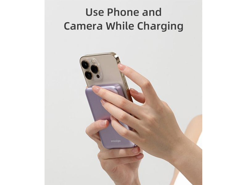 Sạc dự phòng iPhone Innostyle Powermag Slim 15W PD/QC3.0 20W 10.000mAh IM20PD