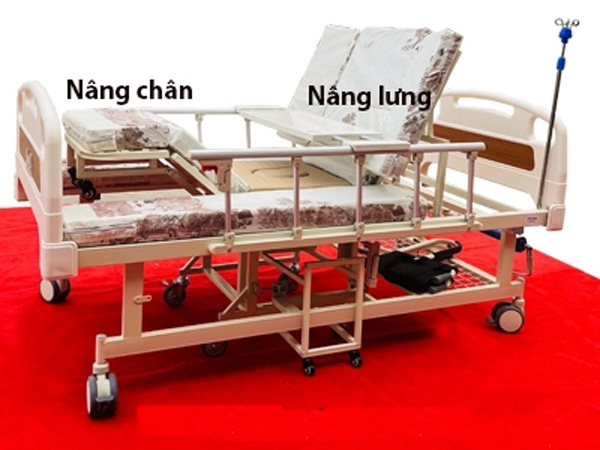 Giường bệnh nhân tách thành xe lăn Lucass GB-C243