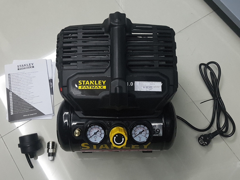 Máy nén khí không dầu 6L Stanley DST101/8/6