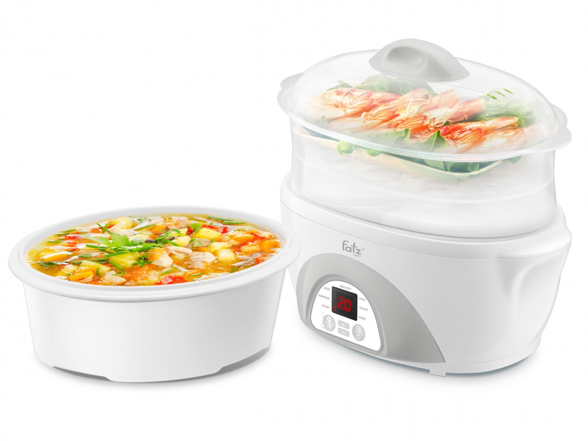 Nồi hầm cách thuỷ 2 tầng 1.6L - STEW 4 - FB9116ZT