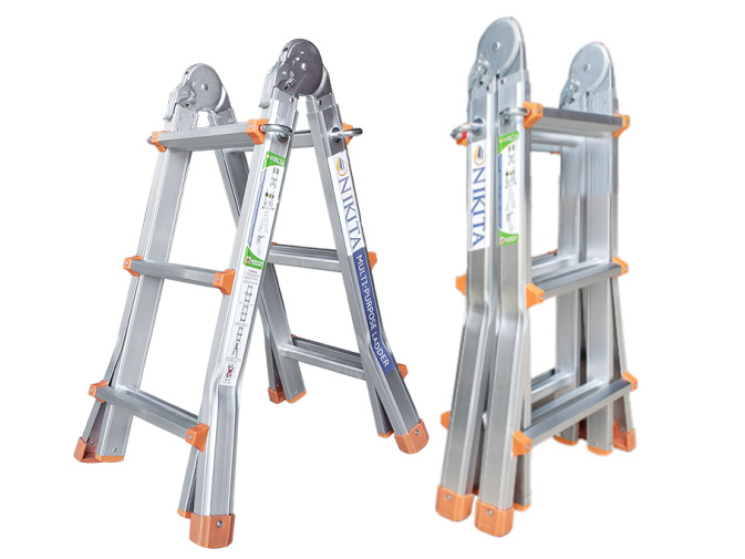 Thang nhôm gấp trượt đa năng Nikita AM03
