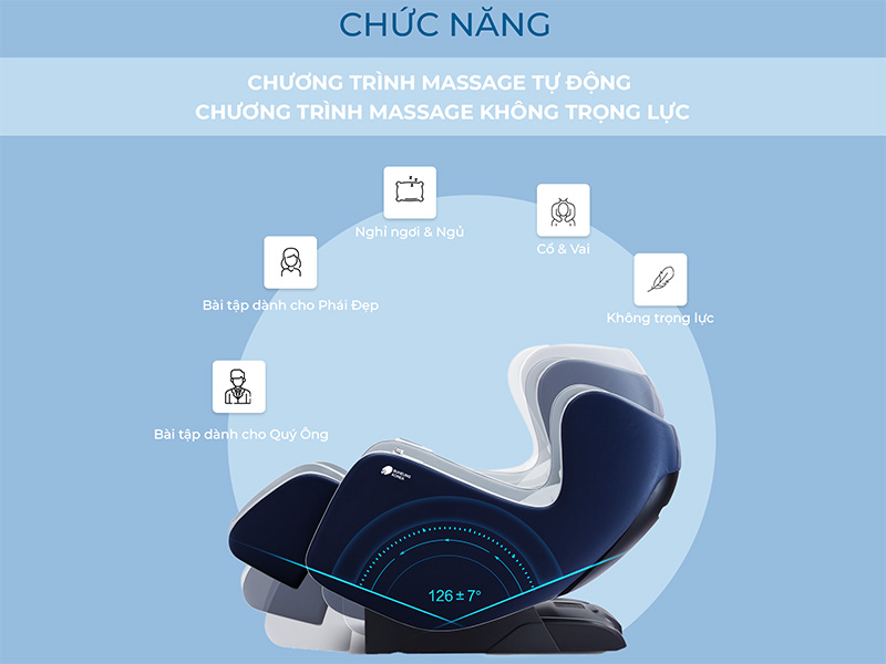 Ghế massage Buheung Blue Angel MK-5400