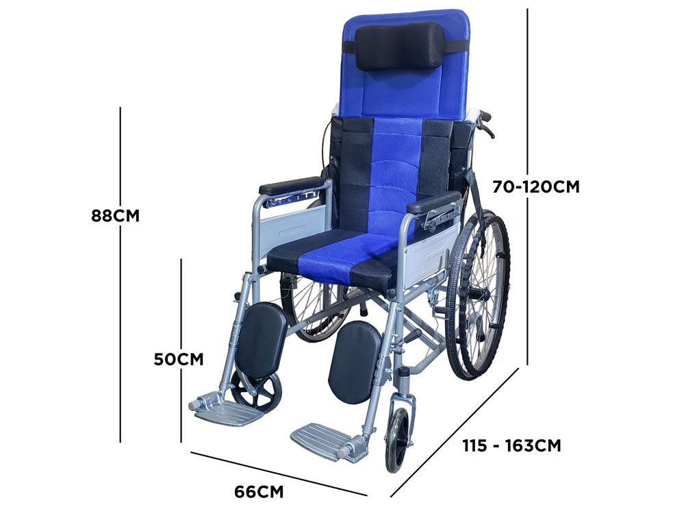 Xe lăn điều dưỡng đa năng Nikita S-216-1DX (NKT-N216-1)