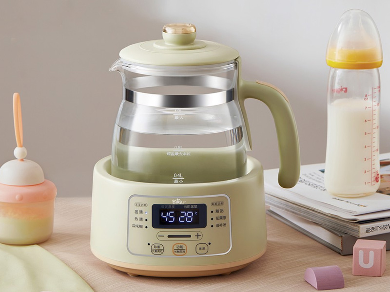 Bình đun và hâm nước pha sữa Bear TNQ-D12W7