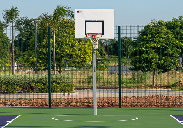 Trụ bóng rổ cố định S14020GC (GCB)