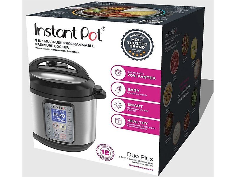 Nồi áp suất điện đa năng Instant Pot Duo plus 60 (9 in 1) - 5,7 lít