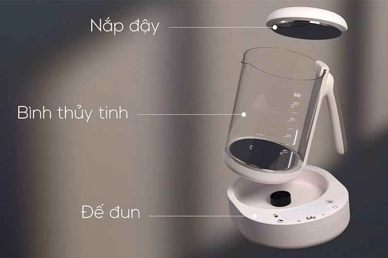 Máy đun nước và hâm nước pha sữa điện tử Fatzbaby Quick 11 FB3510TK