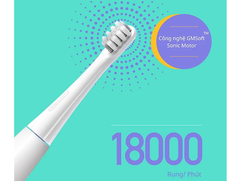 Bàn chải đánh răng điện Dr.Bei GY1