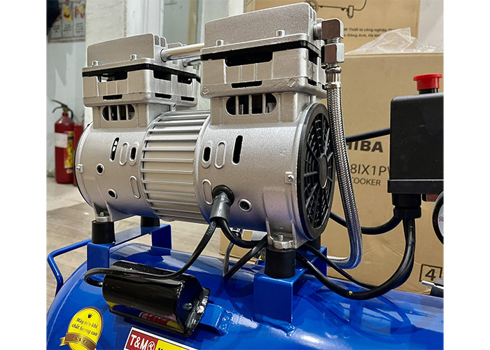 Máy nén khí không dầu giảm âm Wing TW-OF750 (30 lít)