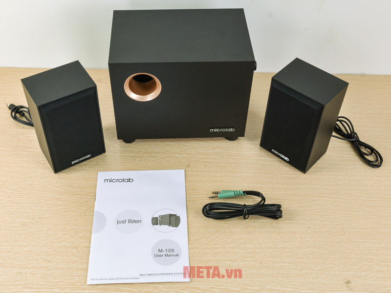 Loa Microlab 2.1 M105