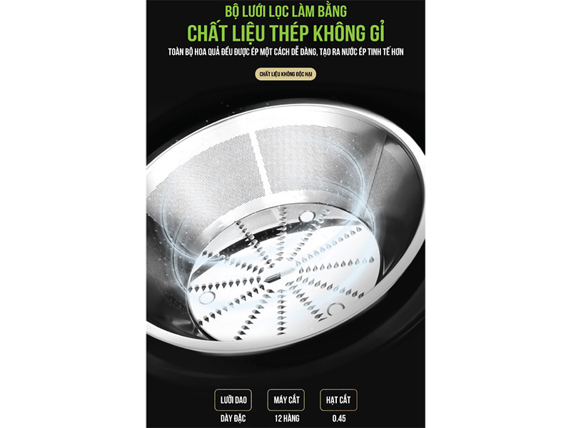 Máy ép nhanh trái cây đa năng Roler RJ-4208