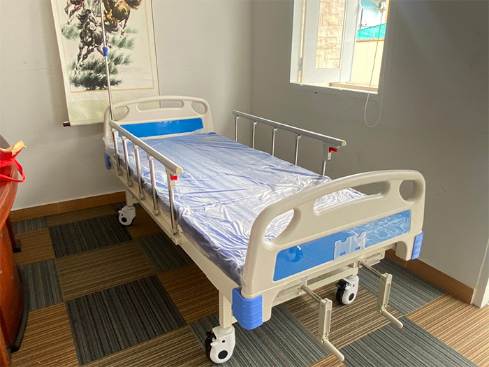 Giường bệnh nhân 2 tay quay TJM-G02