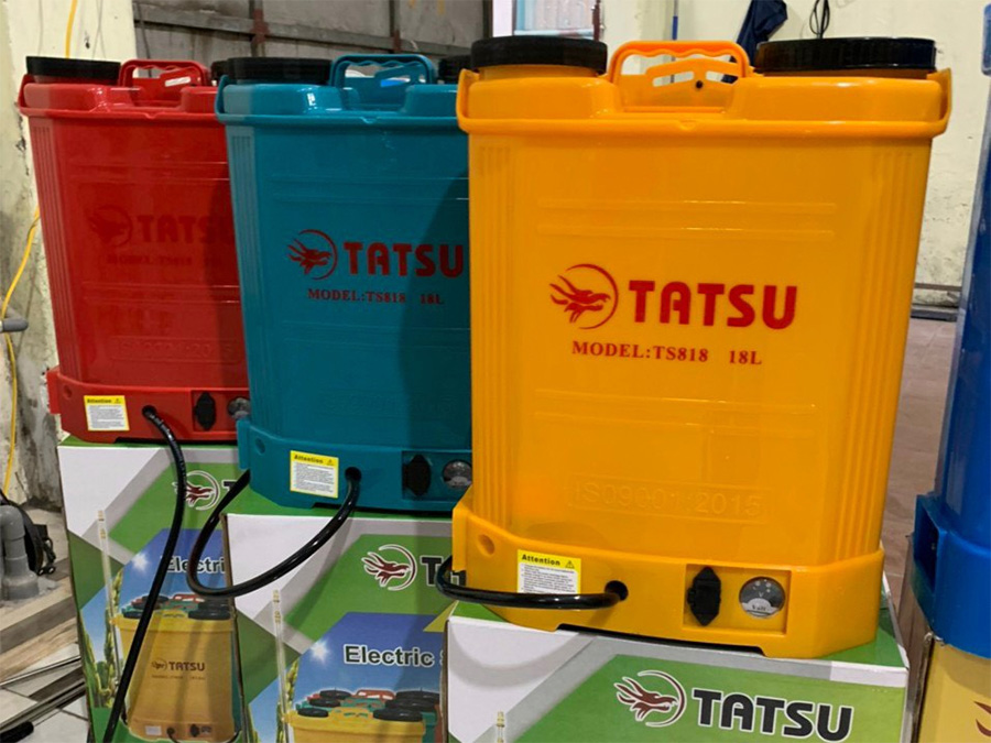 Bình xịt phun thuốc chạy điện Tatsu TS820 - 20 lít