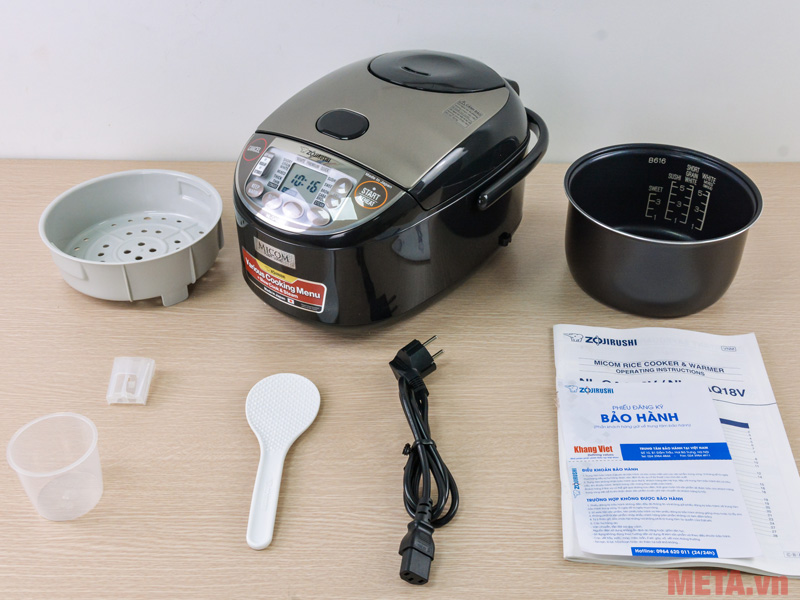 Nồi cơm điện Zojirushi NL-GAQ10 - 1 lít