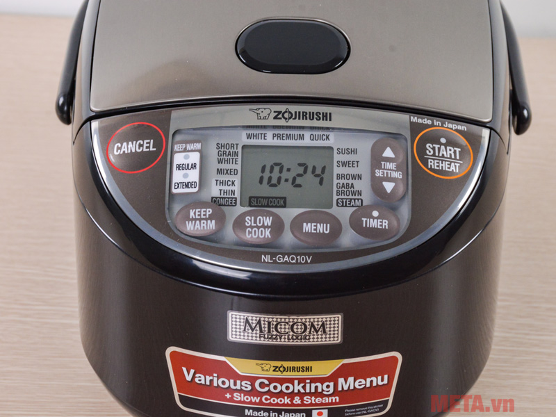 Nồi cơm điện Zojirushi NL-GAQ10 - 1 lít
