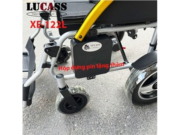 Xe lăn điện Lucass XE-122L
