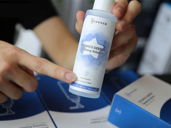 Nước lau sàn chuyên dụng cho Robot Ecovacs Deebot N9, X1 D-SO01-0018 (0021) 110ml