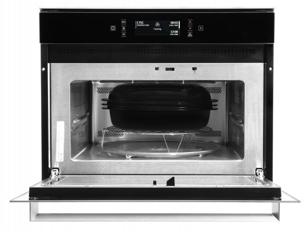 Lò vi sóng kết hợp nướng âm tủ Ariston 40L MP 796 IX A